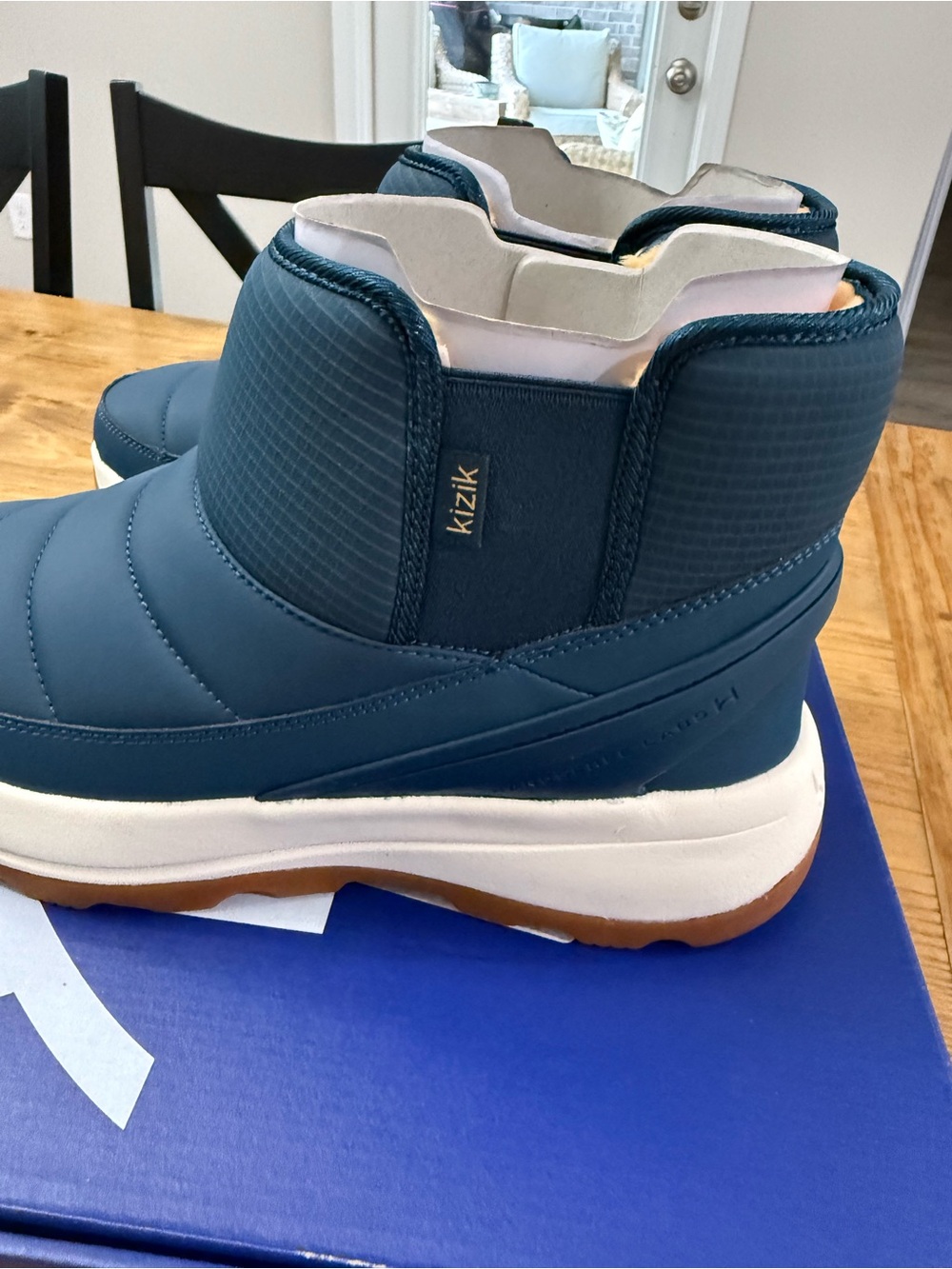 NIB Kizik Women’s Juno 2 Low Boots in Reflecting Pond - Picture 3 of 7